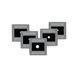 3B Scientific U8470800 gatdoppen (5-pack)