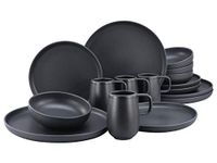 CreaTable, 22978, serie uno BLACK, 16-delige serviesset