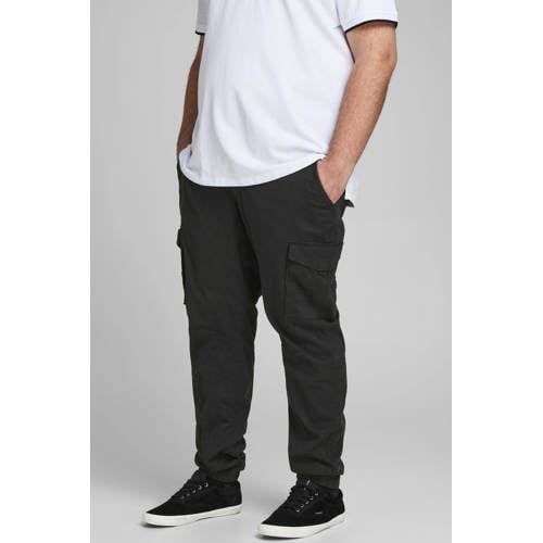 JACK & JONES PLUS SIZE JPSTPAUL JJFLAKE Broek - Zwart