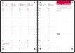 Oxford Navulverpakking voor agenda, A4, 21 x 29,7 cm, spiraalbinding, weekoverzicht 2027