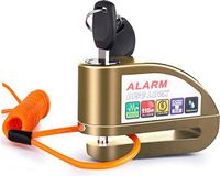 VINZ Elbroes antivol de disque avec alarme – 6 mm - Bronze