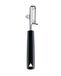 Triangle dunschiller linkshandig zwart 19 cm met RVS lemmet en PP grip
