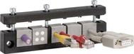 TRU COMPONENTS DVK-W5 Kabelinvoeringsplaat Klem-Ø (max.) 16 mm Polyamide Zwart 1 stuk(s)