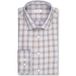 Seidensticker Chemise Slim Fit marron, à carreaux