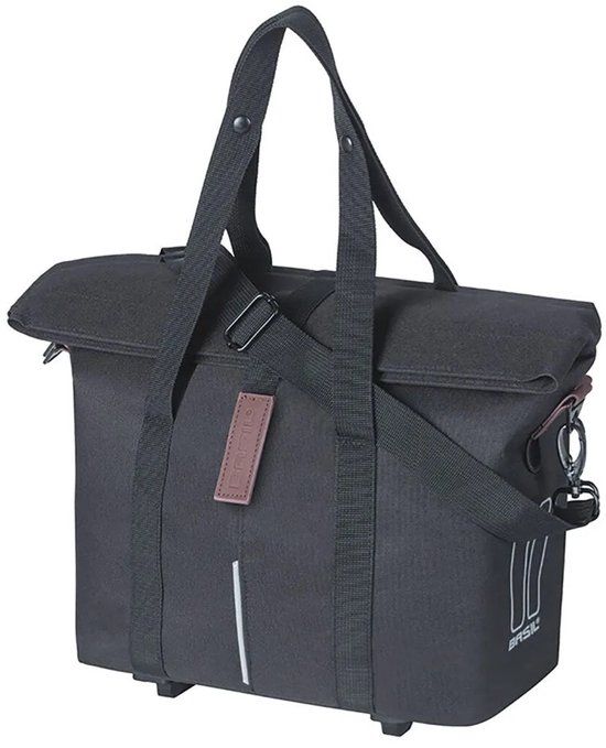 Basil City MIK-KF-haken Fietstas - 8-11L - Zwart