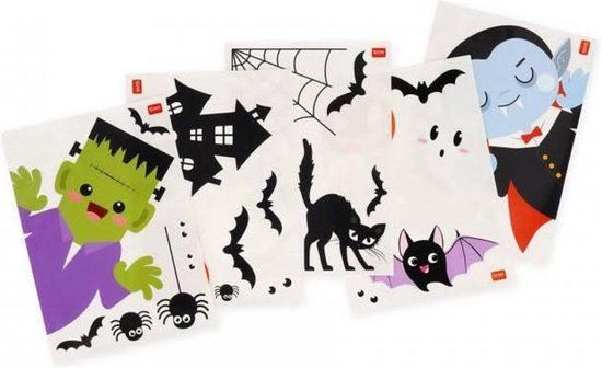 LEGAMI WINDO-WOW - WINDOW DECAL SET halloween 24