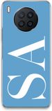 Case Company Huawei Nova 8i Hoesje - Monogram N°2 - Soft Cover