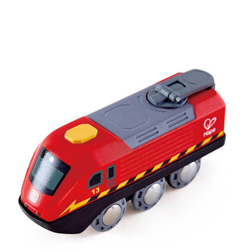 hape houten slinger aangedreven trein