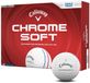 Callaway Chrome Soft Triple Track Golfballen 2026 - Wit - 12 Stuks