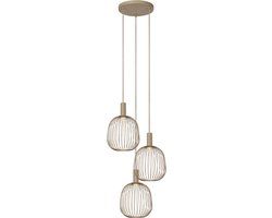 Lucide ESTEREL - Hanglamp - 3xGU10 (MR11) - Taupe