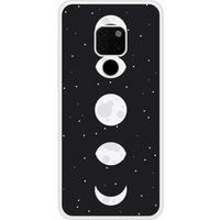 Moon Phase Beschermende siliconen case compatibel met Mate 20