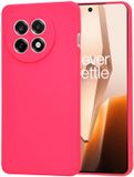 Techsuit Hoesje geschikt voor OnePlus 13R - Soft Flex Silicone Back Cover - Hot Pink