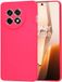 Techsuit Hoesje geschikt voor OnePlus 13R - Soft Flex Silicone Back Cover - Hot Pink