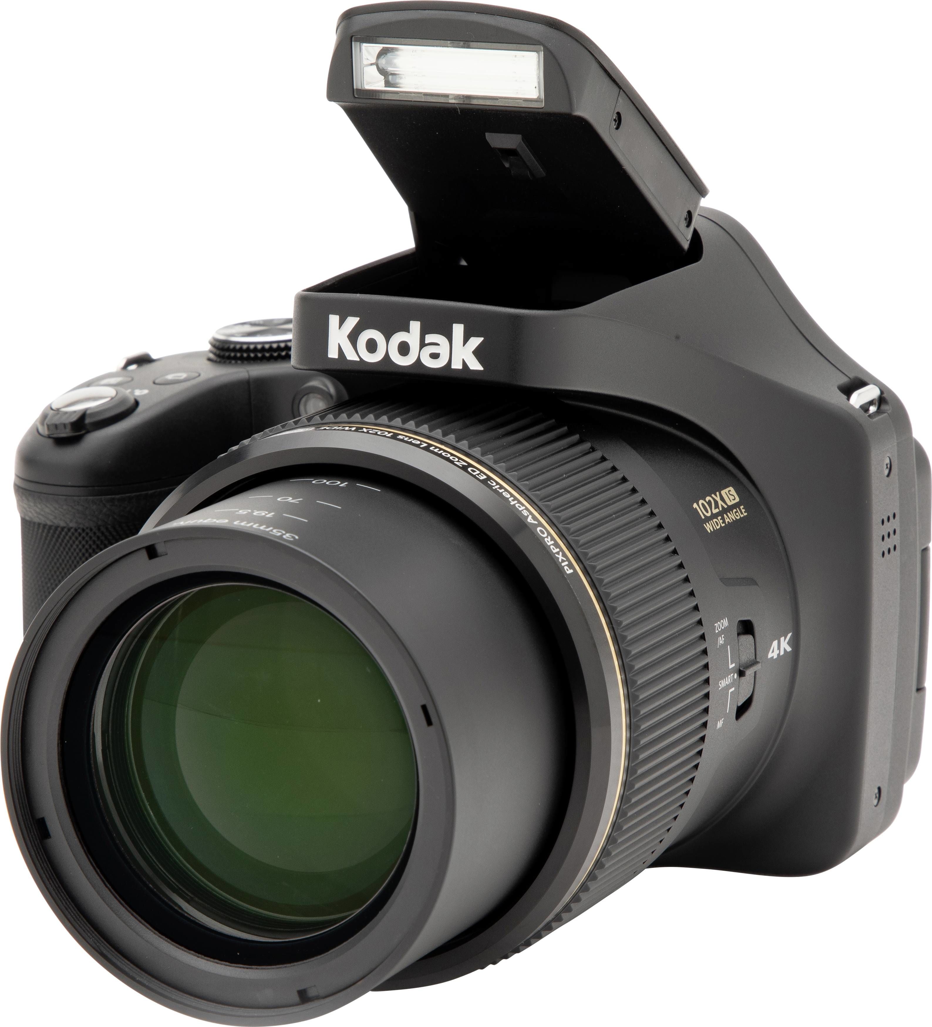 Kodak Astro Zoom AZ1000 Bridge Camera - 20MP, 102x Optical Zoom, 4K, WiFi - Black