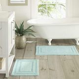 Tommy Bahama Bath Rug Set modern 17x24 turquoise