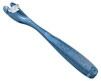 Merkloos Bloemensnijder Bloemenschaar - Zelfreinigend Lemmet - Roestvrij Staal - Blauw