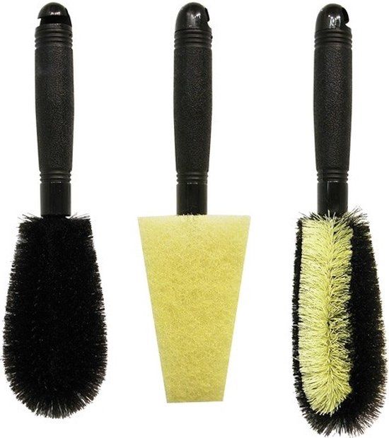Velgenborstelset 3-delig