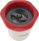 Chilimolen Chilisnijder (scherp design stuk) kruidensnijder met RVS snijmechanisme - snijdt ook andere grove kruiden - in de vorm van een chili - 80ml