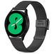 Issinlky horlogeband voor Samsung Galaxy Watch 4, 20 mm roestvrijstalen metalen band voor Galaxy Watch 4 Classic / Galaxy Watch 3 41 mm / Galaxy Watch Active 2 / Gear Sport / Amazfit GTS