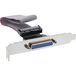 InLine® Slotplaatje, DB25F naar 26-pins interne stekker, 0,35 m