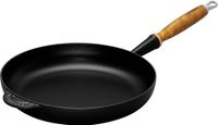 Le Creuset Poêle avec manche en bois 24cm Noir