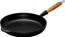 Le Creuset Poêle avec manche en bois 24cm Noir