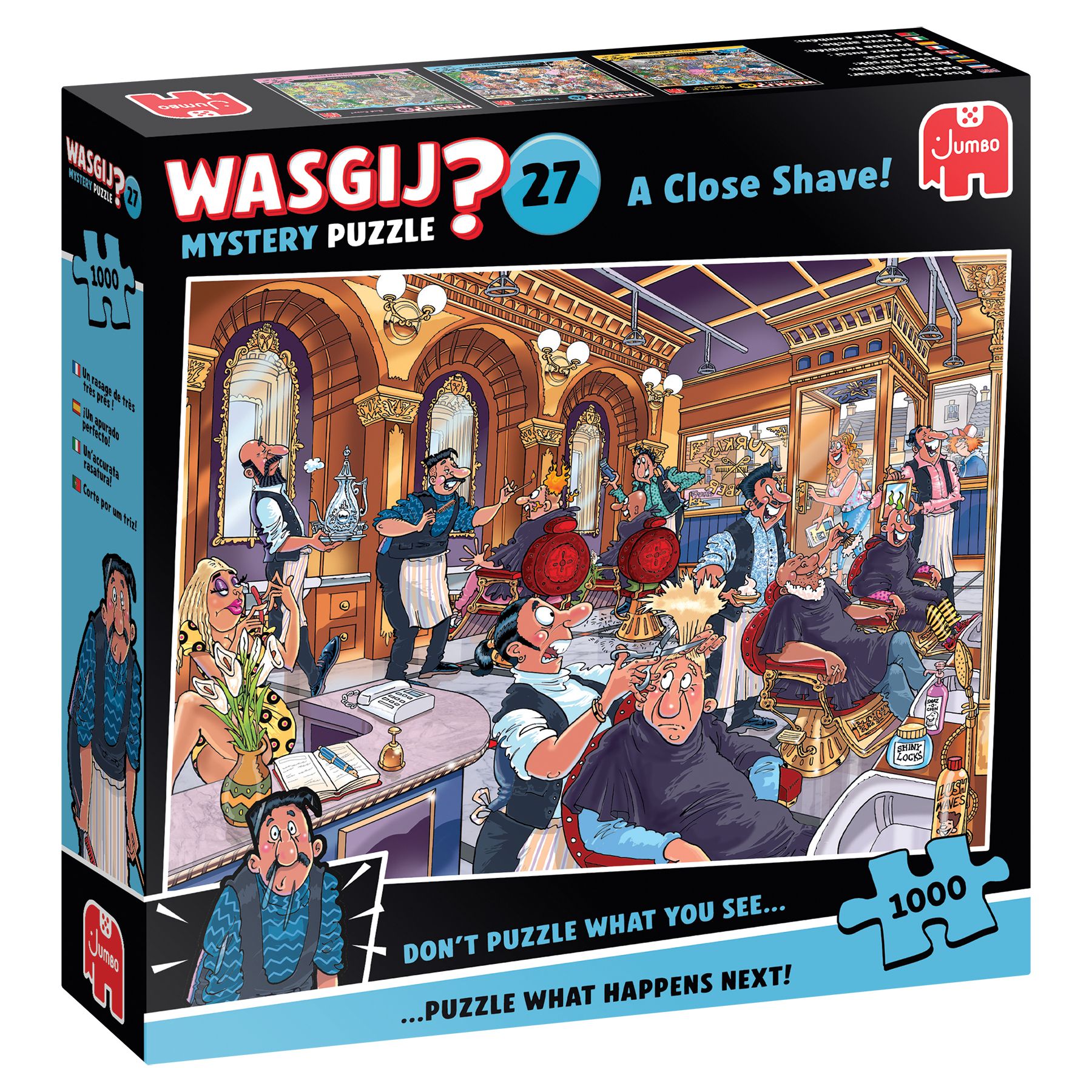 Jumbo Wasgij Mystery 27 - Vlam in de pan! (1000 stukjes) Legpuzzel