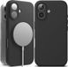 Ringke Silicone Magnétique Magsafe iPhone 16 Noir