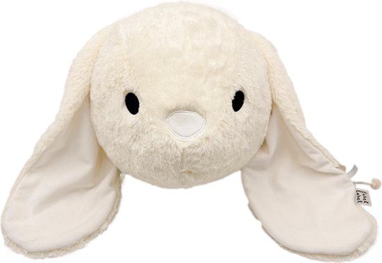 Label Label Rabbit Rosa Ivory Muurdecoratie
