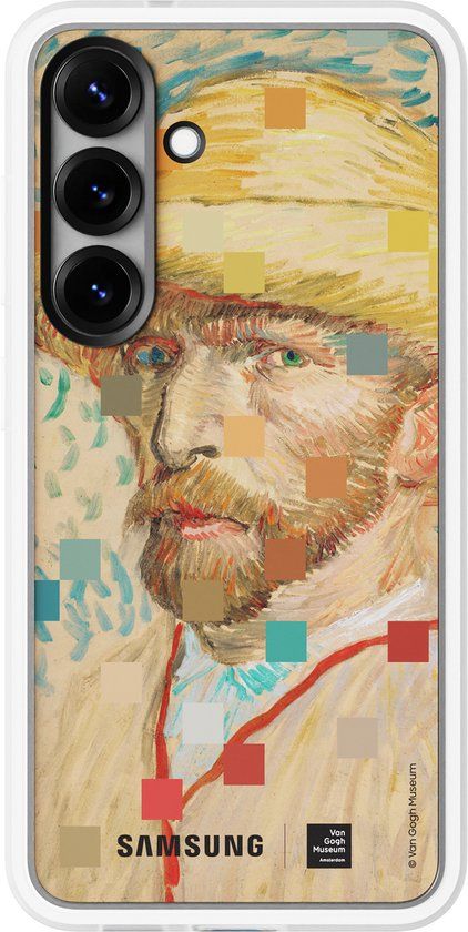 Samsung Galaxy S25 Flipsuit Card with Case - Portrait Van Gogh - Beige