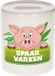 Shoppartners Bv tirelire enfant avec impression cochon - céramique - tirelires cochon