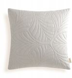 Room99 Housse de coussin décorative 45x45cm Velours Feel Gris clair