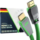 KabelDirekt câble HDMI 2.1b 8K – 2m, vert