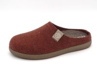 Rohde 6440 78 Pantoffels open Sloffen Roest Vilt Dames - Roest Bruin - 38