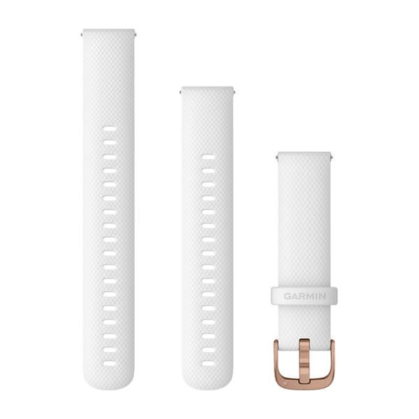 Garmin 010-12932-0F Band - Wit - Silicone - Roségoud