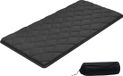 VEVOR Japanse Tatami-mat, Opvouwbare Japanse Tatami-matras in Twin-formaat, Futonmatras met Opbergtas en Sluiting, 9-laags Vloermat voor Slapen, Slaapzaal, Meditatie, Yoga, 80 x 39 x 3.5 inch, Zwart