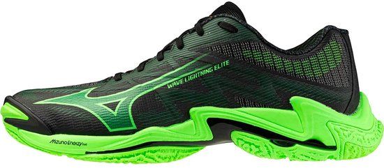 Mizuno Wave Lightning Elite Indoor Sportschoenen Zwart EU 42 1/2 Man, Vrouw