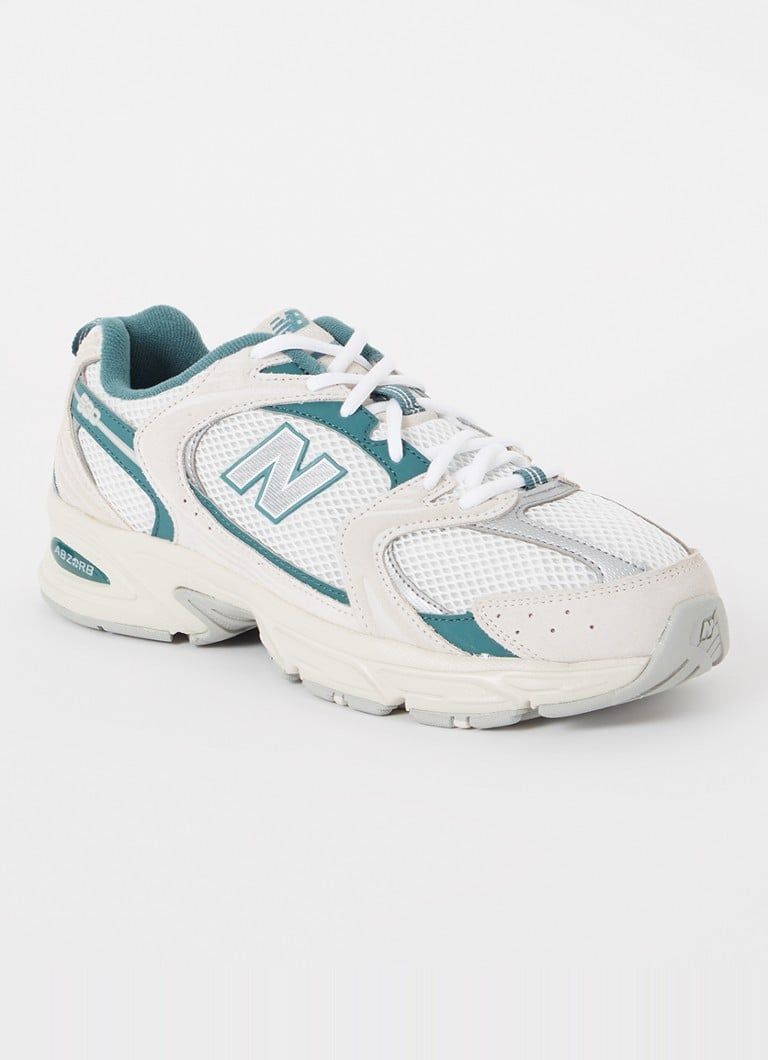 New Balance 530 sneaker met leren en suède details