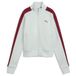 PUMA T7 ALWAYS ON kort trainingsjack voor dames L, Créme De Mint Garnet Glow Green Red