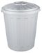 Keeeper 1021216000000 poubelle 7 l Rond Plastique Argent