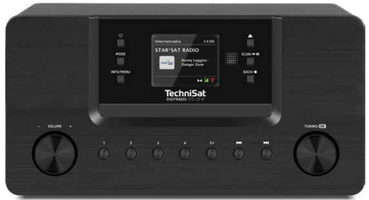 TechniSat DIGITRADIO 570 CD IR - DAB+ / FM / Internet Radio met CD-speler - Zwart