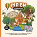 Indien Målarbok för barn från 4 år: En rolig resa genom Indien för att färglägga och lära sig om Taj Mahal, elefanter, curry och festivaler