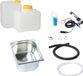 Ad Ideen London 12V watersysteem, mini-keuken, 325x265x200mm, campingkeuken, keukenunit, bouwpakket