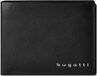Bugatti Valencia Portemonnee Protection RFID Cuir 12 cm - Noir