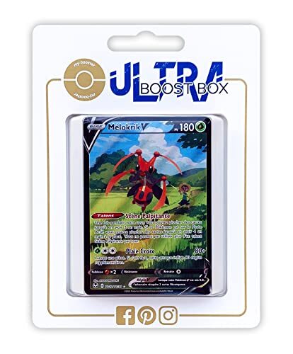 my-booster Mélokrik V (Kricketune V) TG12/TG30 Shiny Alternative Full Art - Myboost X Epée et Bouclier 12 Tempête Argentée - Doos met 10 Franse Pokemon kaarten