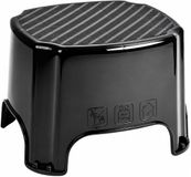 Plasticforte Solutions marchepied - tabouret surélevé - 1 marche - noir - plastique