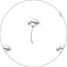 Bonateks Ronde digitaal bedrukte muismat, antislip onderkant, voor kantoor en thuis, diameter: 22 cm