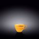 Wilmax Tasse à expresso 75 ml Jaune Porcelaine WL-669433/A