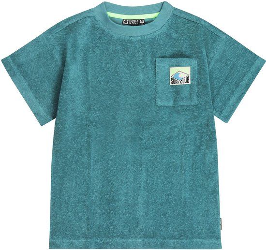 TUMBLE 'N DRY Morea Polo shirt Jongens Petrol Maat 110