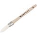 Brosse à réchampir synthétique à fibre blanche 3/0